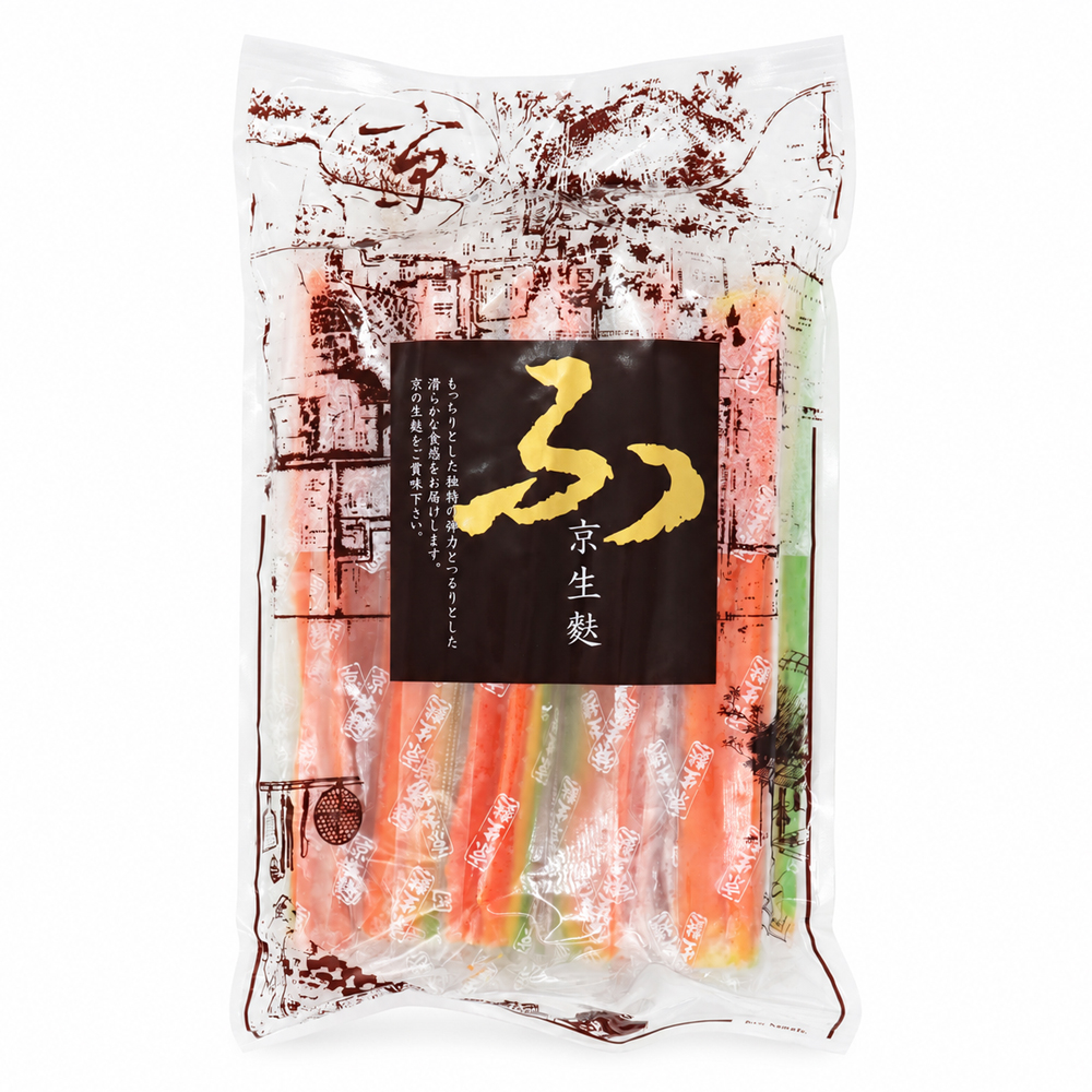 【冷凍】京生麩　赤もみじ麩 小（10本入）